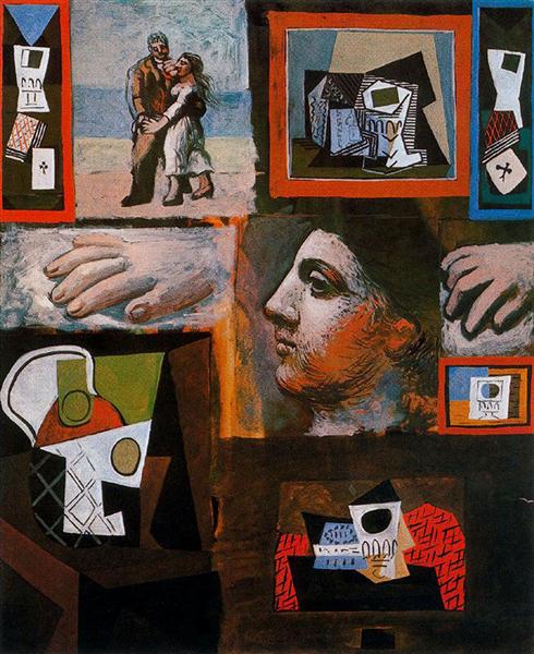 Pablo Picasso Classical Paintings Studio Allegories And Symbols